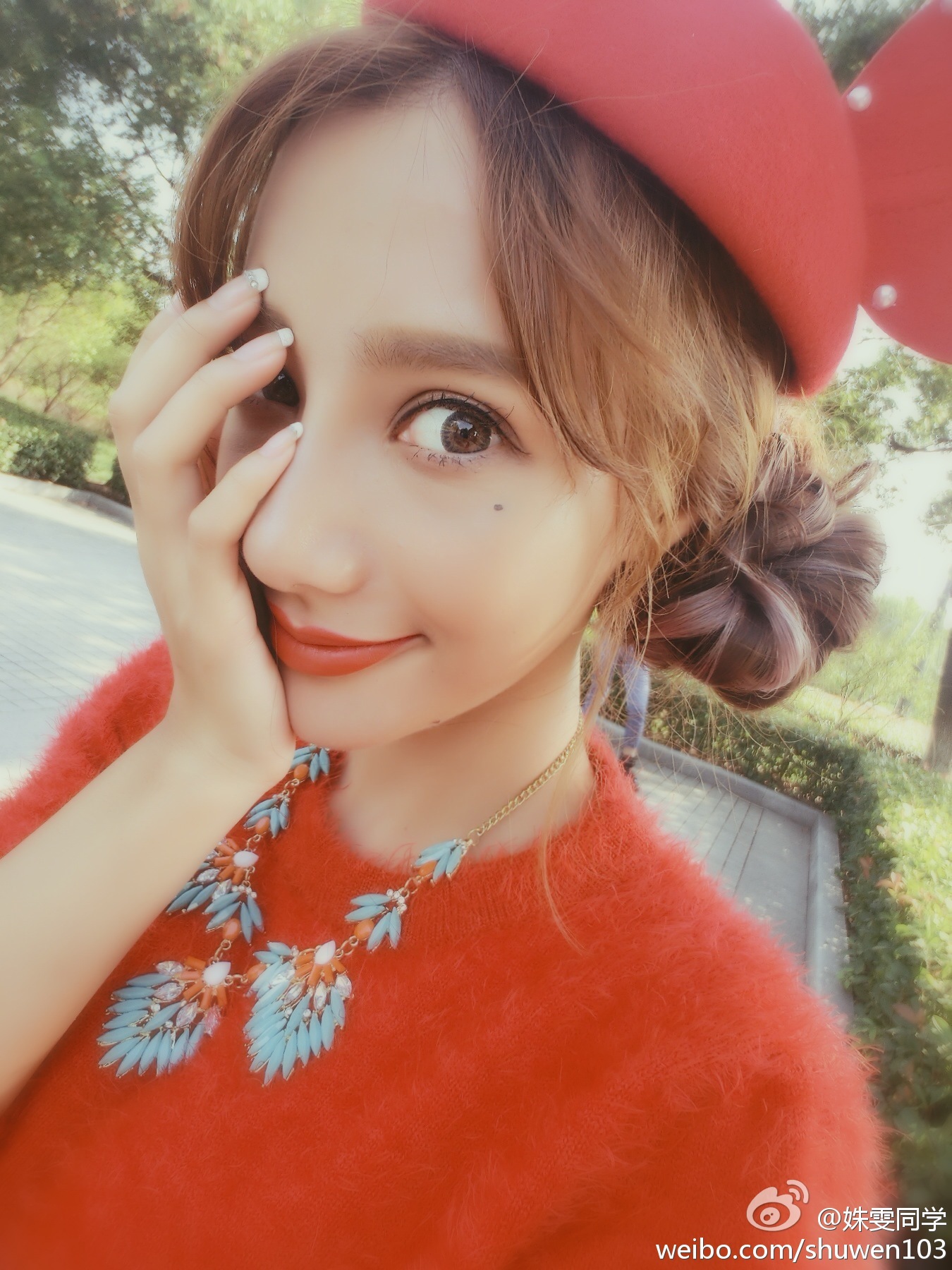 福师大中俄混血校花姝雯同学走红私照美到窒息 1